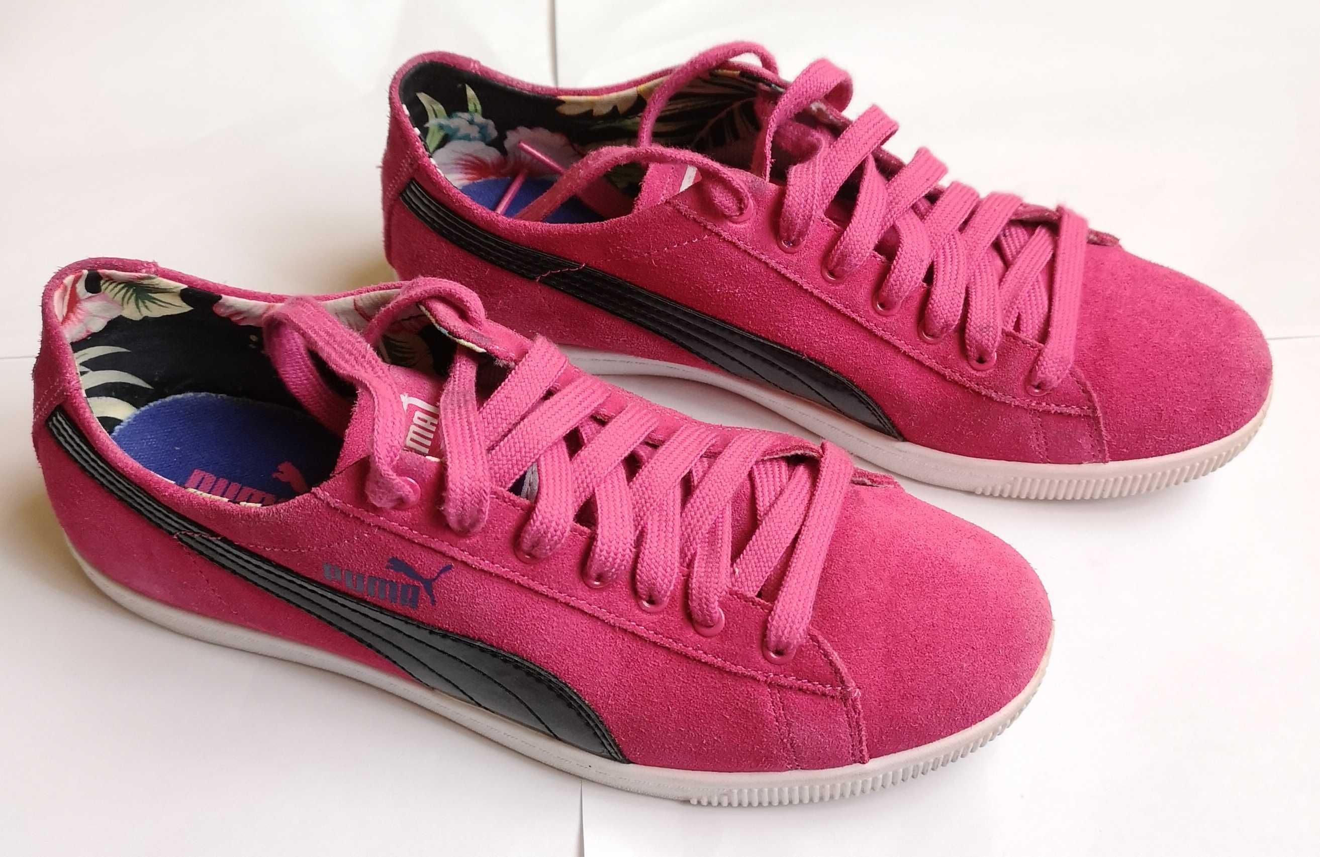 # Różowe Buty Damskie PUMA Glyde Low Rozm. 39 #