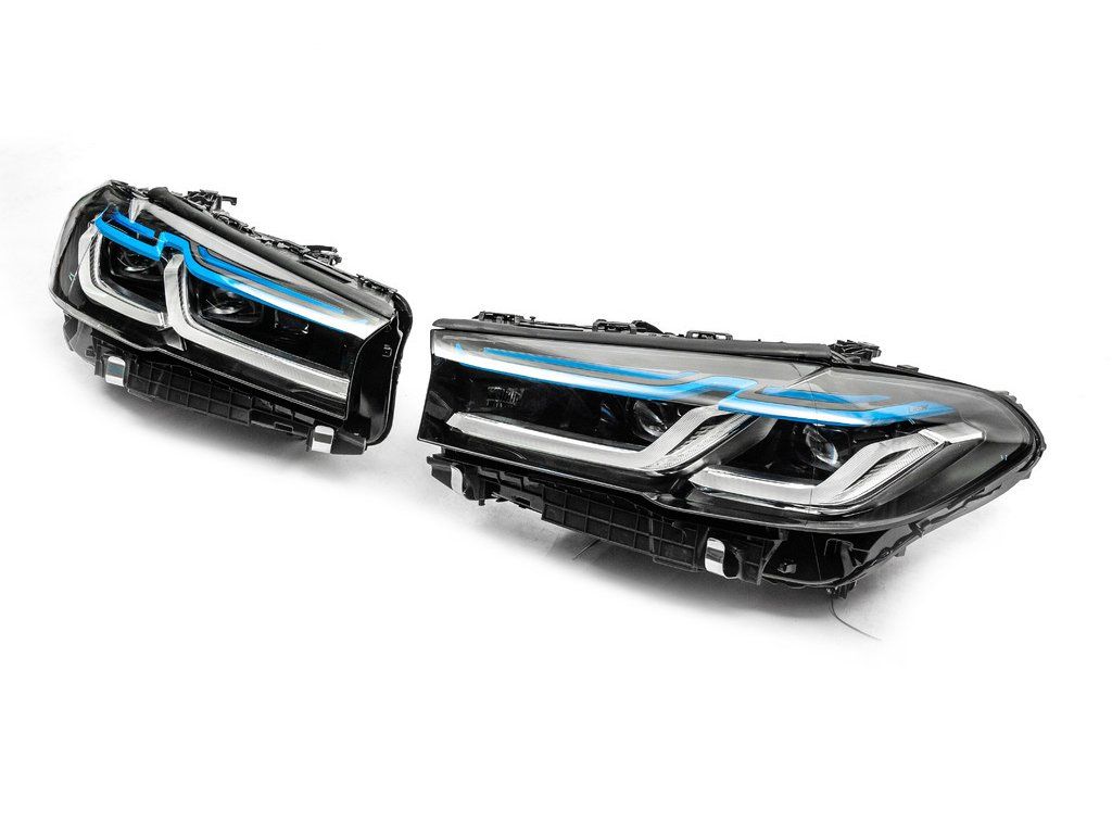 BMW 5 серія G30/31 2017-2023 р Передня оптика Full Led Laser для 2021+