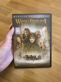 Oryginalny Film DVD Władca Pierścieni Drużyna 2 Płyty Pierścienia