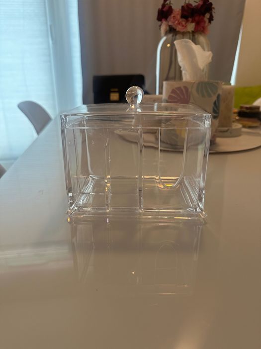 Nowy, przepiękny transparentny organizer na kosmetyki! Hit! Okazja!