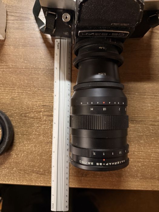 Фотоапарат КИЕВ-60 TTL.объектив Калейнар 3Б 150 мм f/2.8