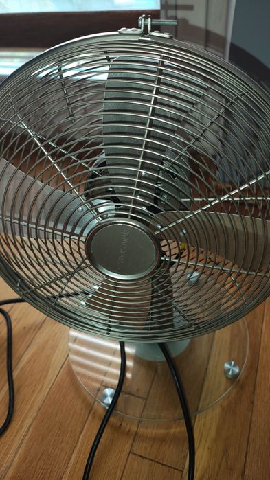 Wentylator bionaire metal i szklo BAOF30G