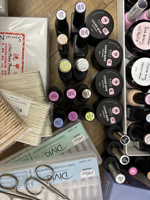 Набір для манікюру 135 шт, Гель лак для манікюра,нарощування нігтів