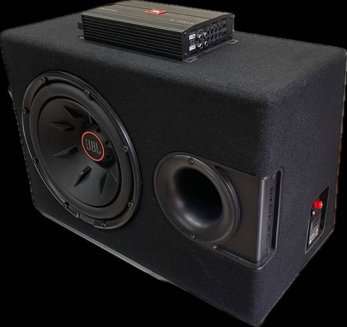 Subwoofer i wzmacniacz JBL