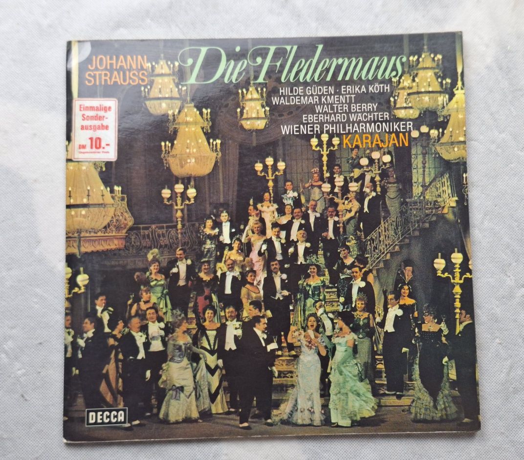 Winyl Strauss Guden Karajan - Die Fledermaus