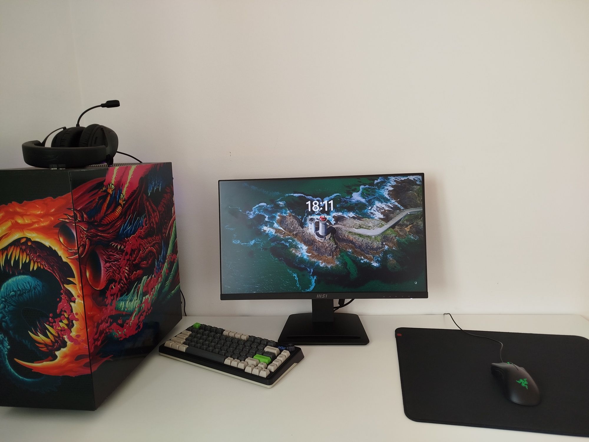 Gaming PC Ryzen 5600x RX 7600 32 gb RAM