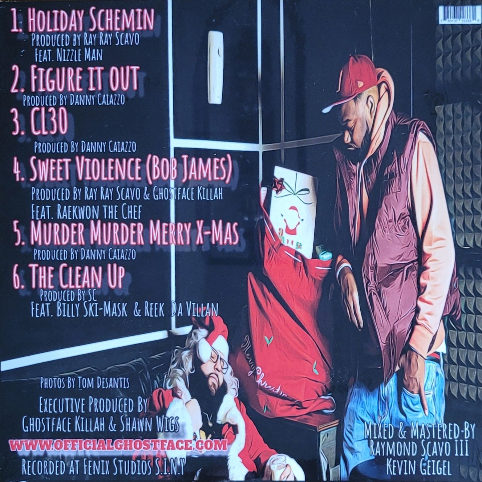 Ghostface Killah - Killah Christmas Limited Red Vinyl