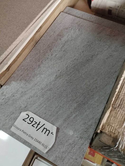 Glazura Pietra Grey 25x40cm