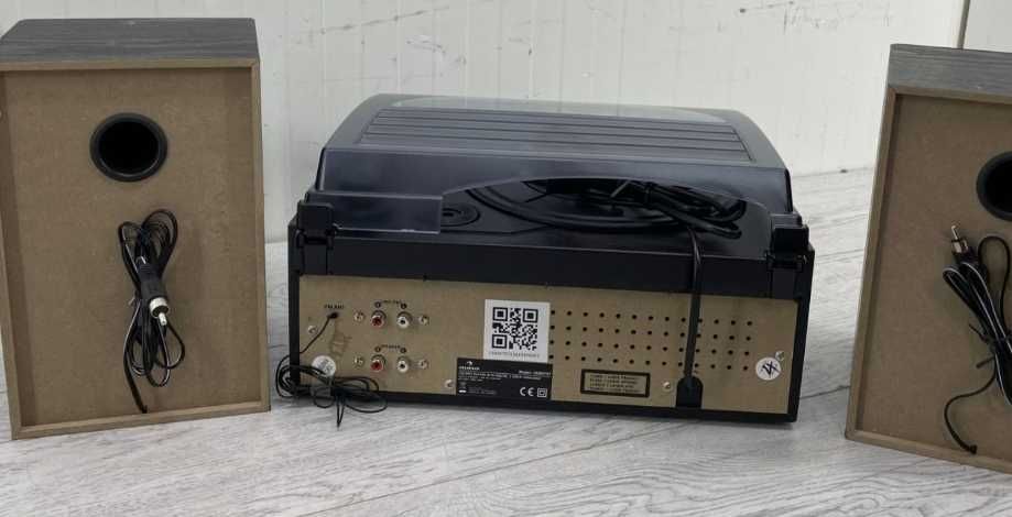 Програвач вінілу, акустика,стереосистема, як нова