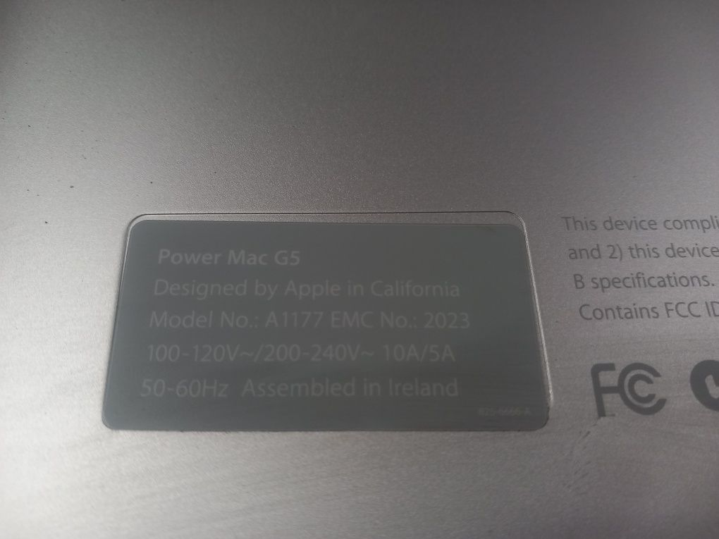 Power mac g5.    ,