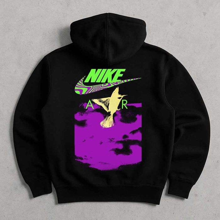 Черная кофта - Худи Nike Jordan Mountains Air (XS S M L XL) Найк