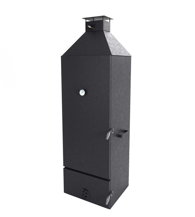 Wędzarnia słupkowa metalowa 55x50cm 185cm szafa wędzarniacza