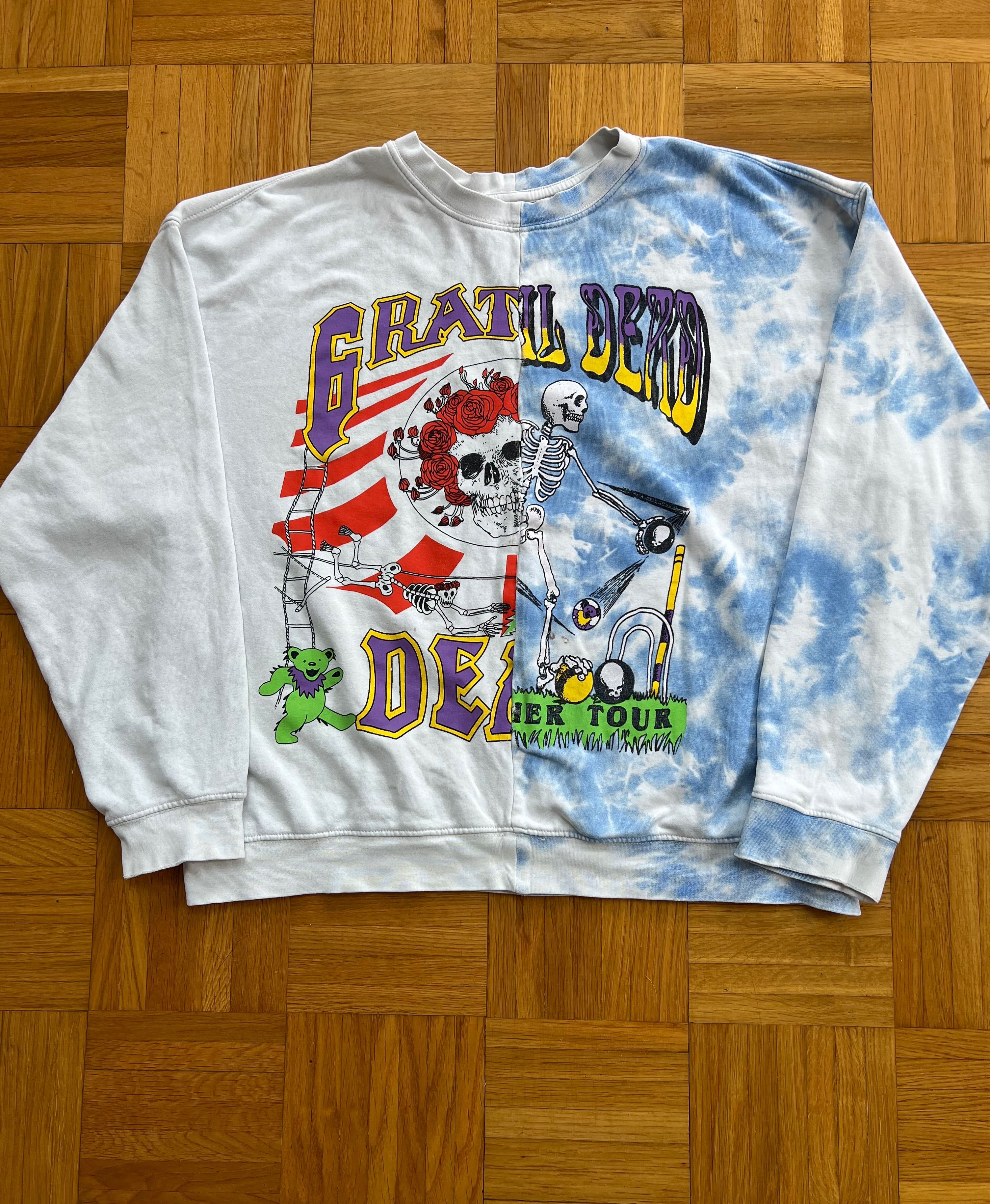 Bluza American Vintage Grateful Dead skeleton y2k