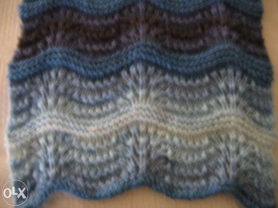 Cachecól em malha tricot