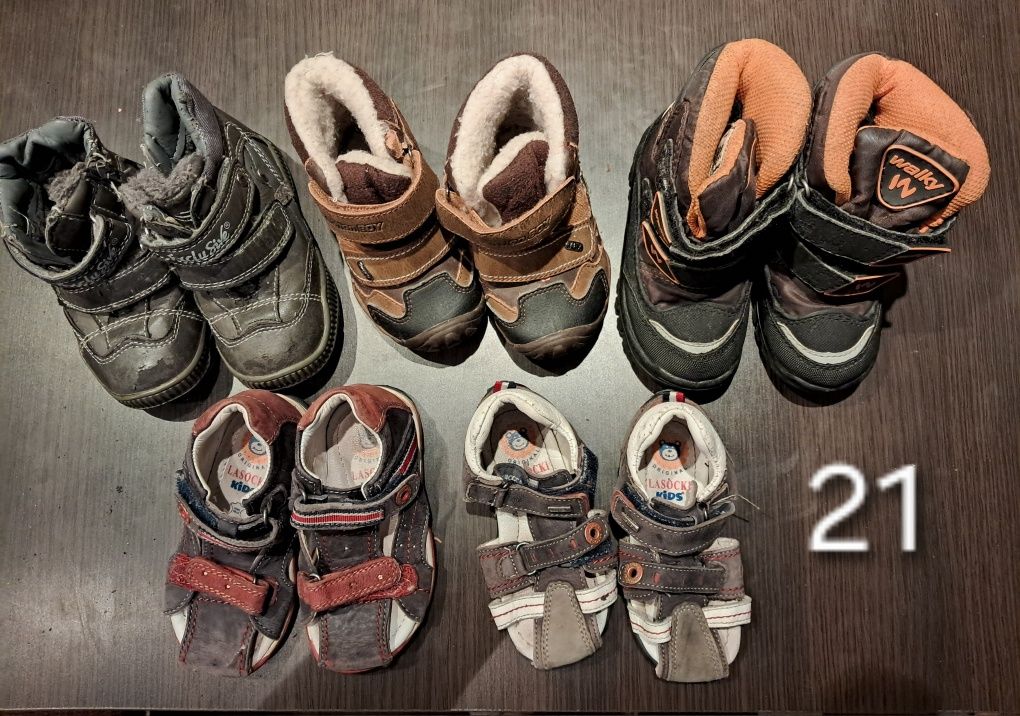 Buty chłopięce rozmiar 21