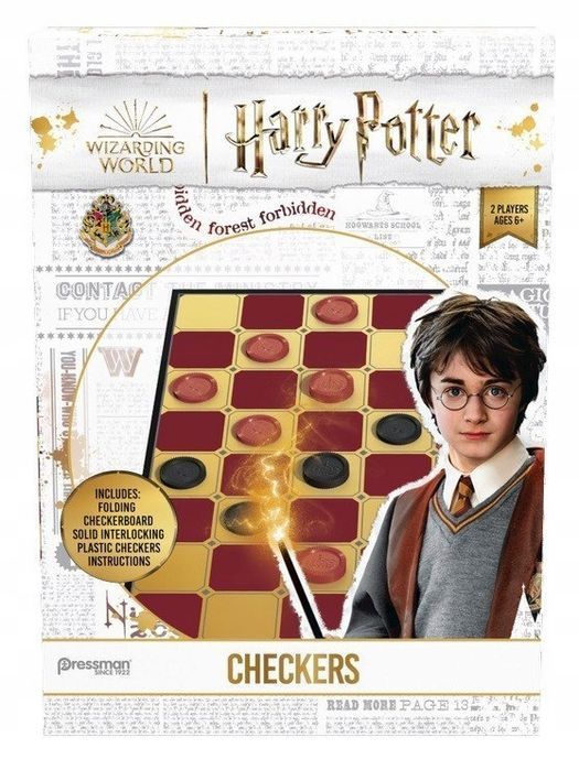 Warcaby HARRY POTTER Classic Magiczna Gra dla 2 graczy