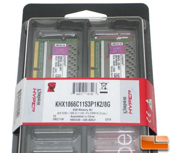 Memórias Kingston HyperX 8GB (2 x 4GB) DDR3-1866MHz para Portáteis