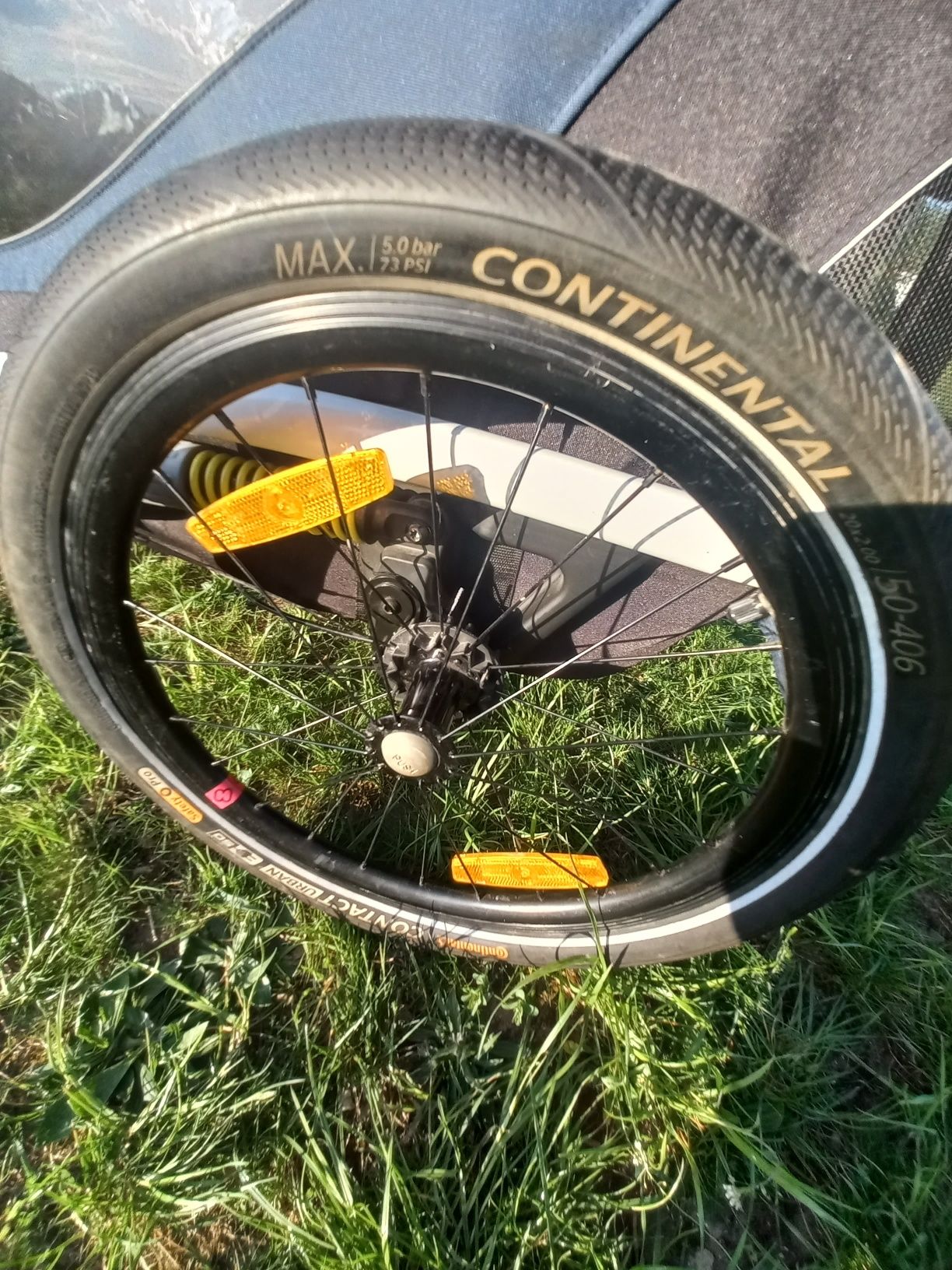 Przyczepa rowerowa HAMAX Outback Twin