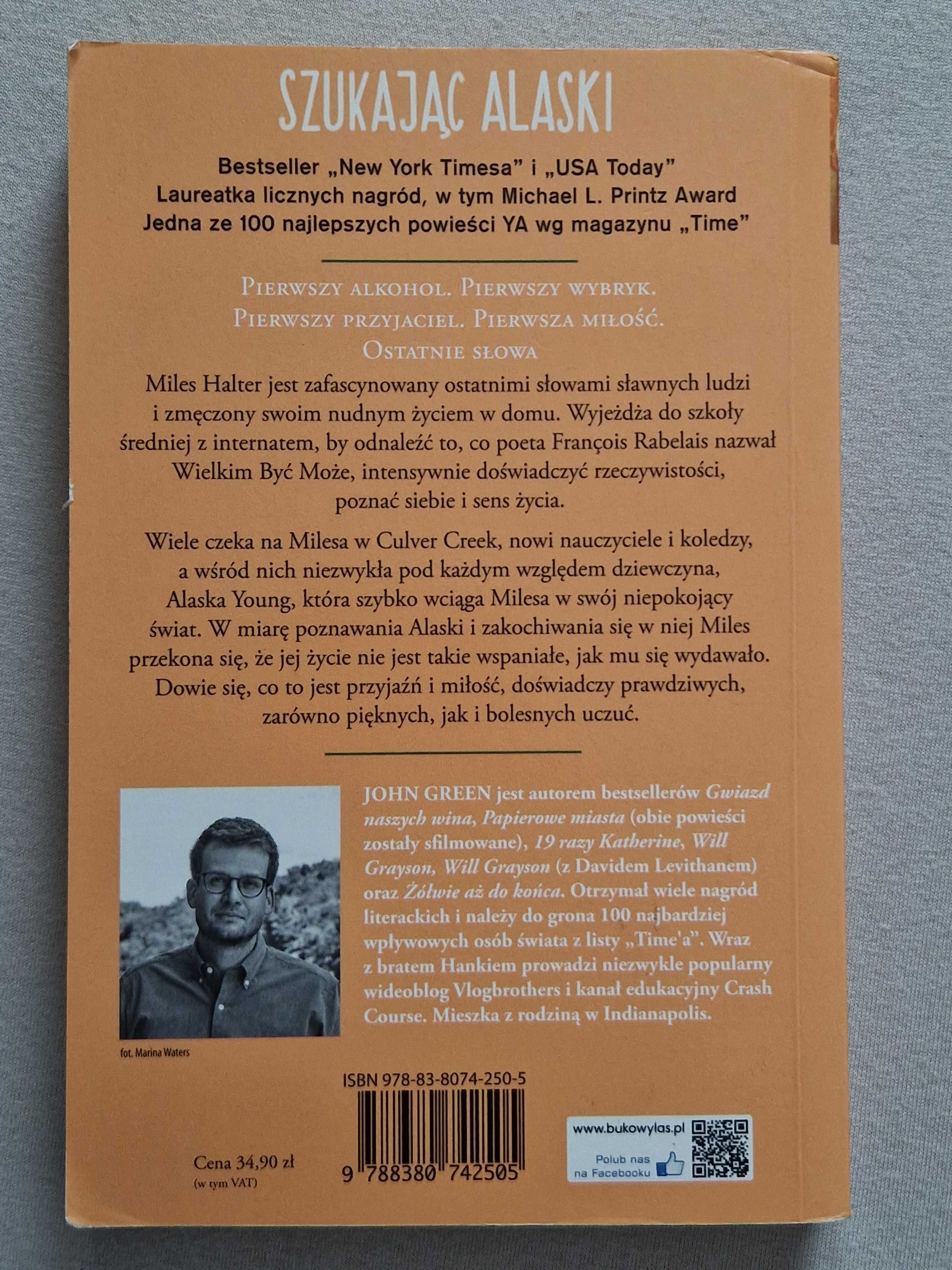 Książka Szukając Alaski
