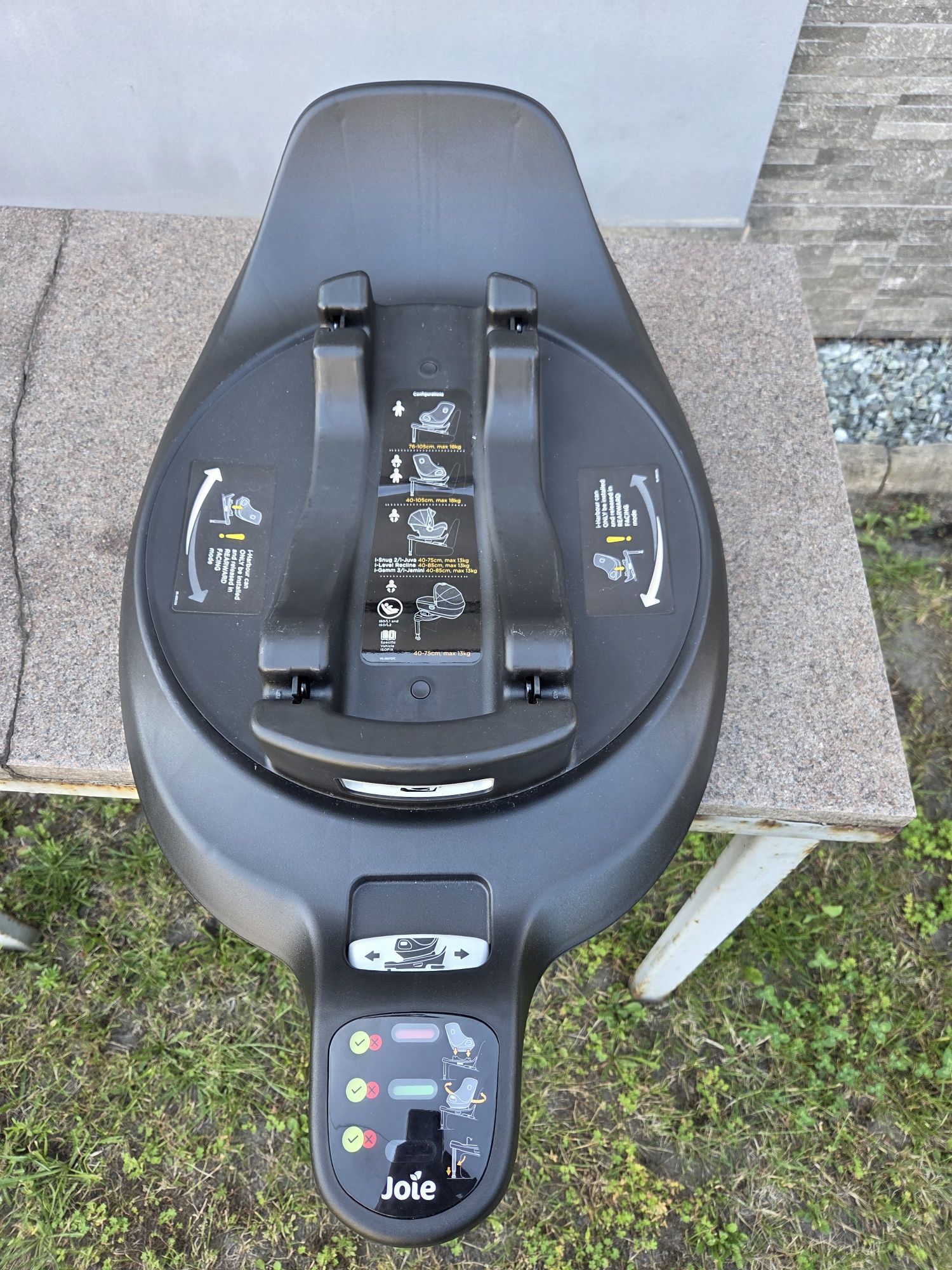 Fotelik Joie i-Snug 2 + baza  stan IDEALNY na gwarancji