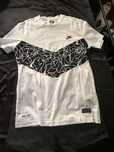 Conjunto nike branco e preto