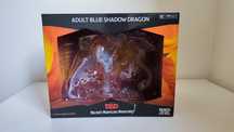 Figurka Dungeons & Dragona nowa Adult Blue Shadow Dragon, zafolionana