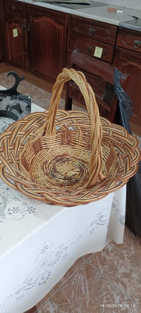 Cestos em vime 2 modelos