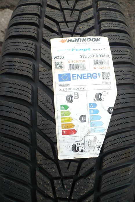 Opona Hankook Winter I*cept Evo3 215/55R18 99V Zima NOWA 1 szt. 2023r.