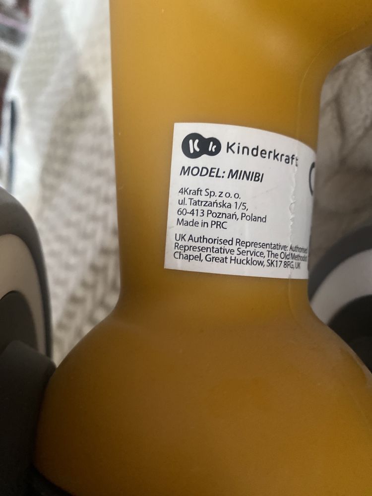 Біговел Kinderkraft Minibi Honey Yellow