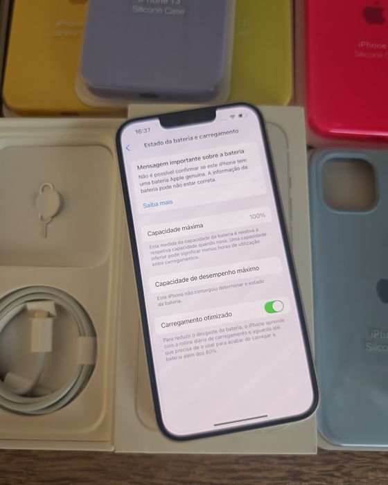 iPhone 13 128GB Branco Em muito bom estado Aceito Retomas