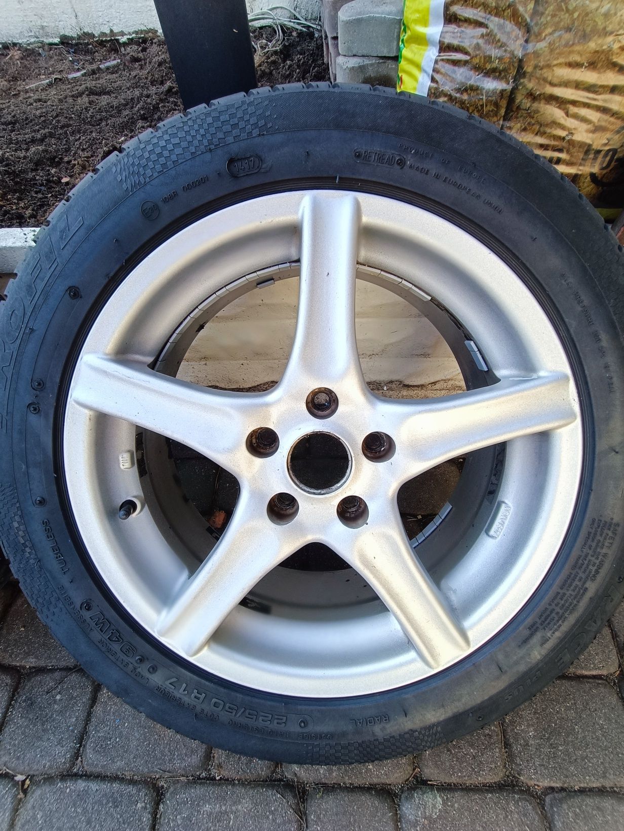 Koła Felgi 5x112 et50 7jx17 17 cali letnie alufelgi
