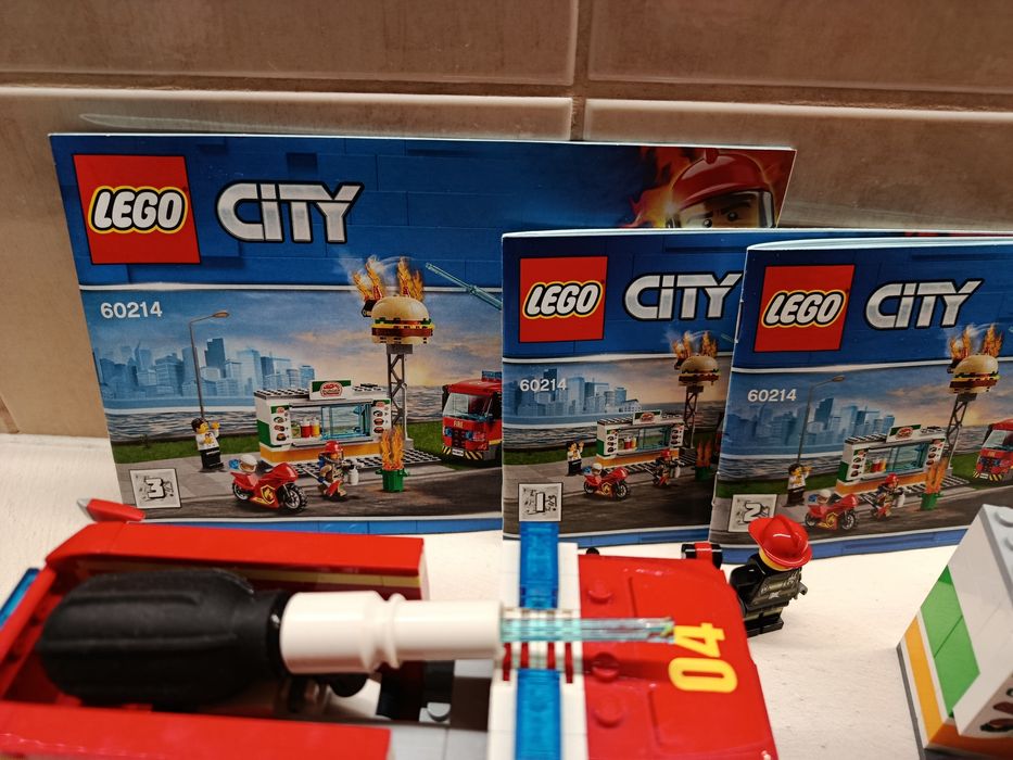 Lego City Na ratunek w płonącym barze 60214
