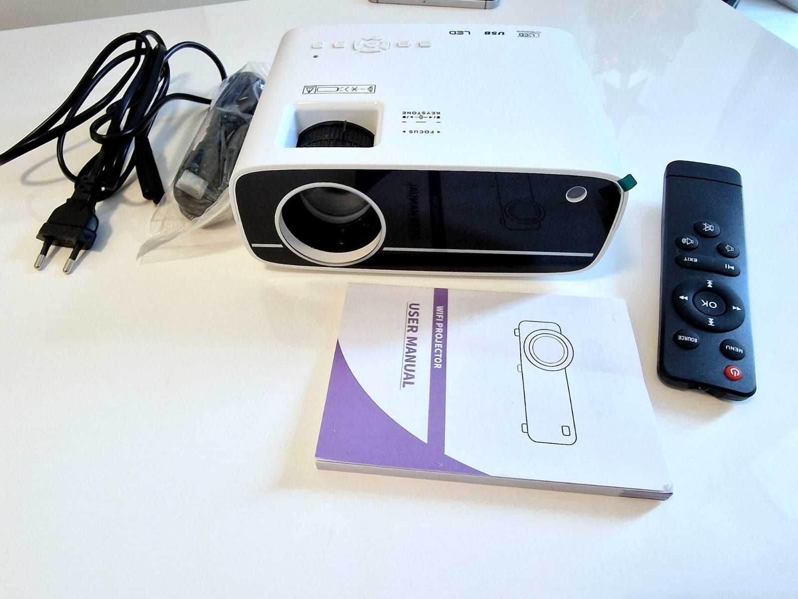 Mini projektor rzutnik bluetooth hdmi
