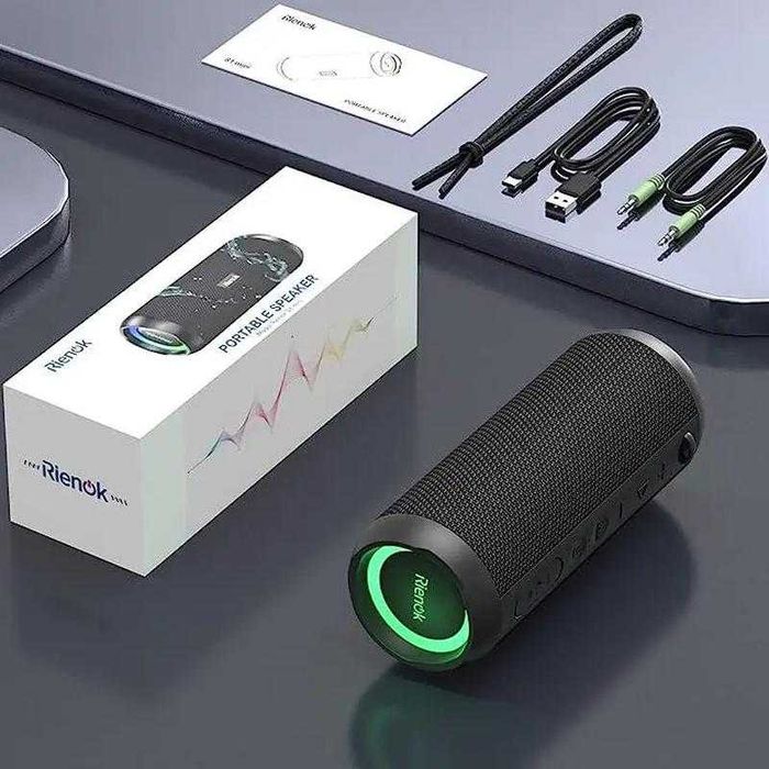 Портативна Bluetooth колонка RIENOK S1 mini 30 Вт, Водонепроникна