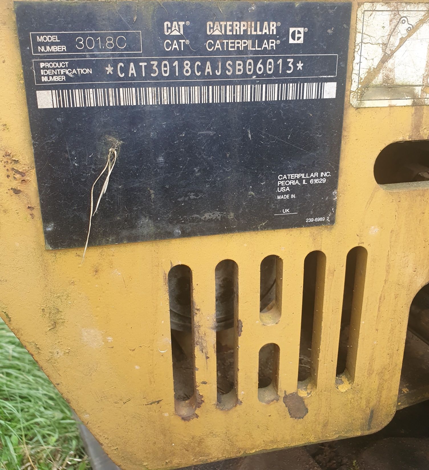 Minikoparka cat 301.8c