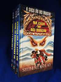 Stephen Lawhead A SAGA DO REI DRAGÃO - 3 volumes