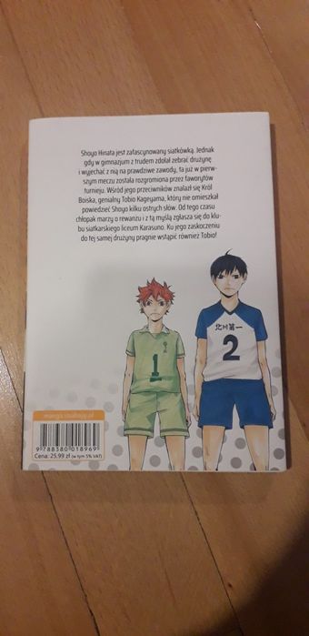 Manga "Haikyu!!" Tom 1.