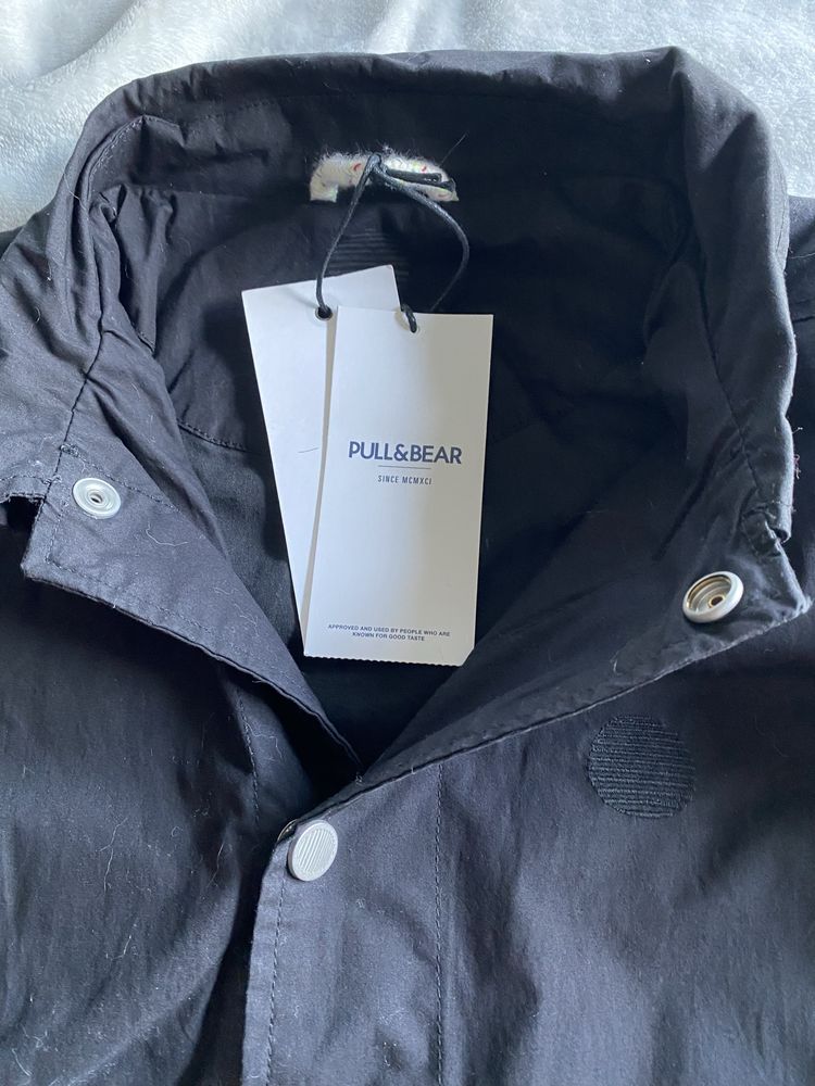 Casaco algodão NOVO  com botões Pull&Bear