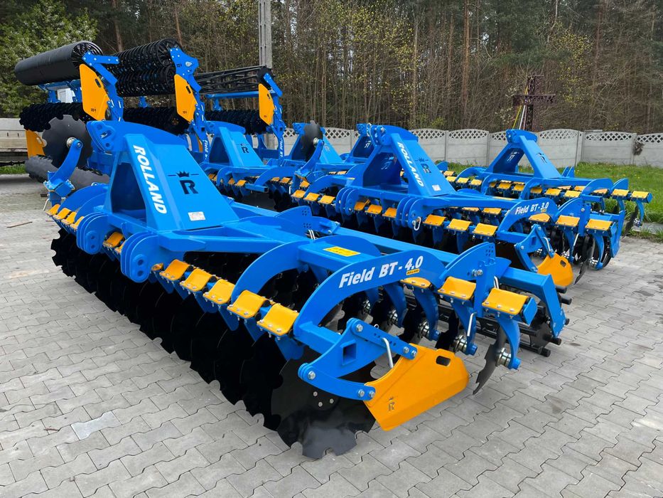 Brona talerzowa 4 m + wał rurowy fi500mm - ŚWIETNA JAKOŚĆ Producent !