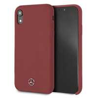 Mercedes Mehci61Silre Iphone Xr Czerwony/Red Hardcase Silicone Line