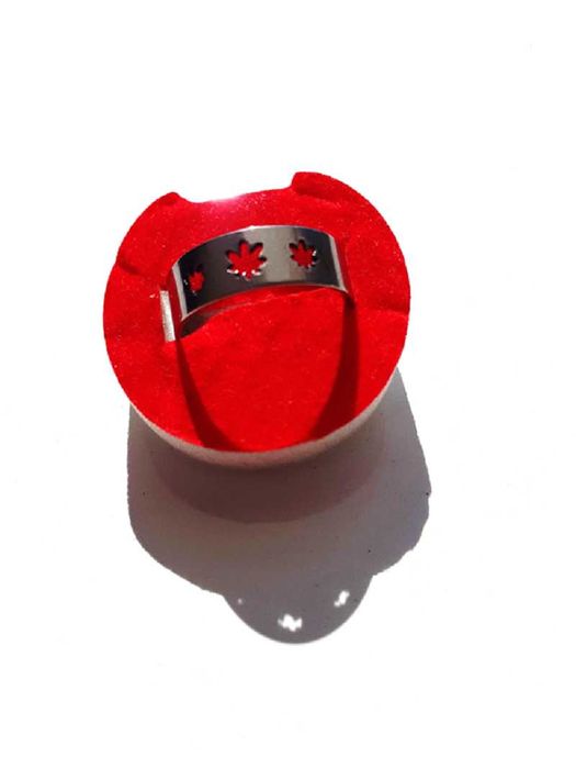 Obrączka Srebrna Lekka R 16 8, Stal Chirurgiczna, Nierdzewna, 7 wzorów