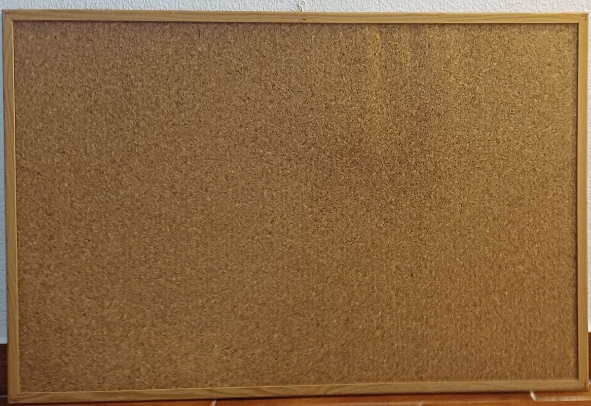 Quadro de cortiça simples