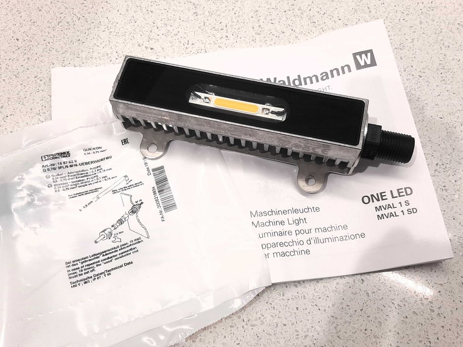 Lampa maszynowa warsztatowa WALDMANN MVLA 1 S