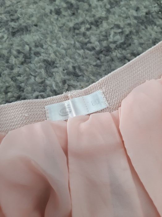 Pepco spódniczka dziewczęca tiulowa baletnica rozmiar 80 pudrowy róż