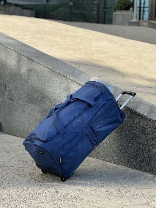 Гигант!140 Л .сумка на колесах!FLY чемодан валіза ,сумка с ручкой