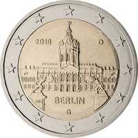 Moeda Comemorativa [2 Euros] * Berlim _ Estados Federados