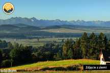 Działka budowlana z widokiem na Tatry, Pieniny, Jezioro Czorsztyńskie