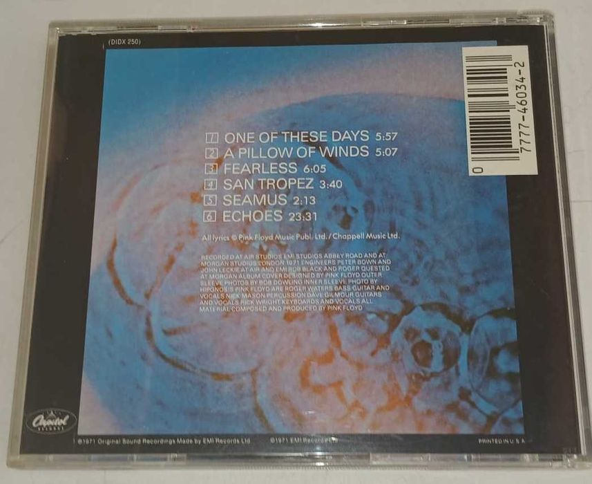 Pink Floyd MEDDLE Capitol USA