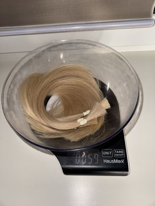Волосся натуральне б/у зріз для нарощування