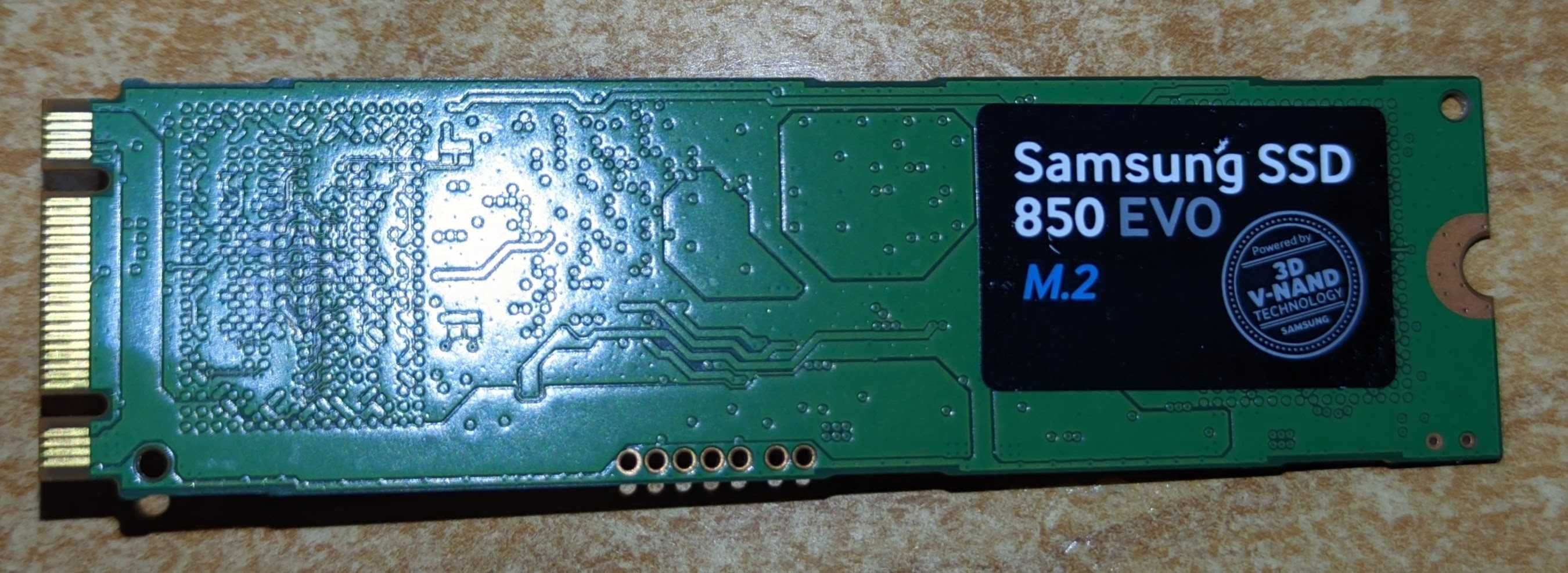 SSD диск Samsung 850 Evo series 500GB M.2 SATA III 3D V-NAND